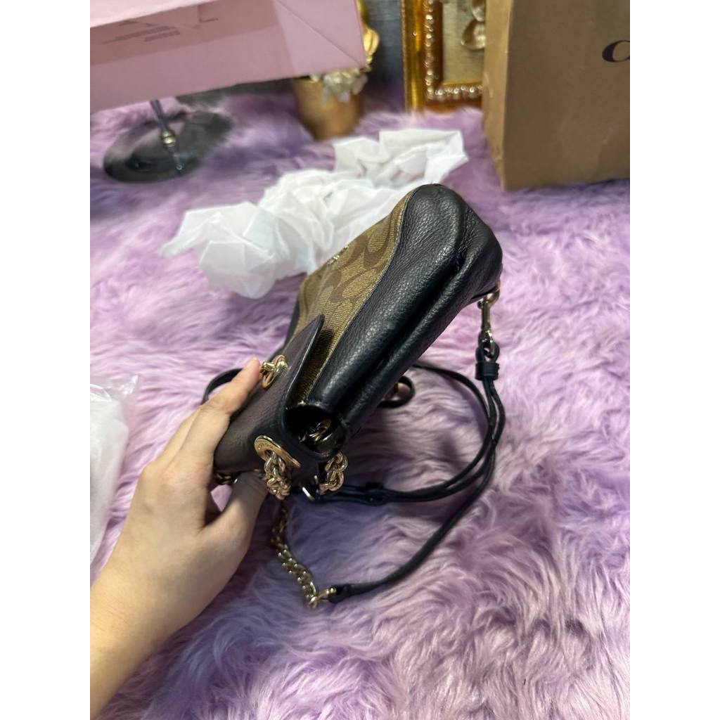 ORIG Preloved CCH Convertible Mini Backpack Khaki/Black Bag