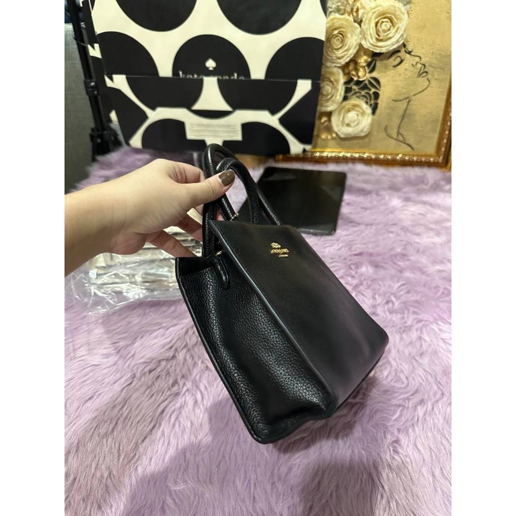 ORIG Preloved RARE CCH Mini Cally Small Black Bag