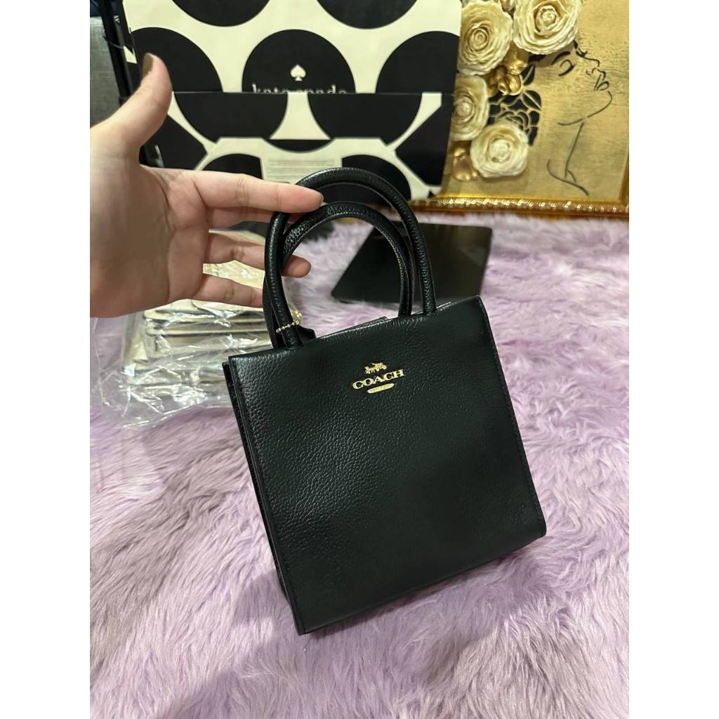 ORIG Preloved RARE CCH Mini Cally Small Black Bag