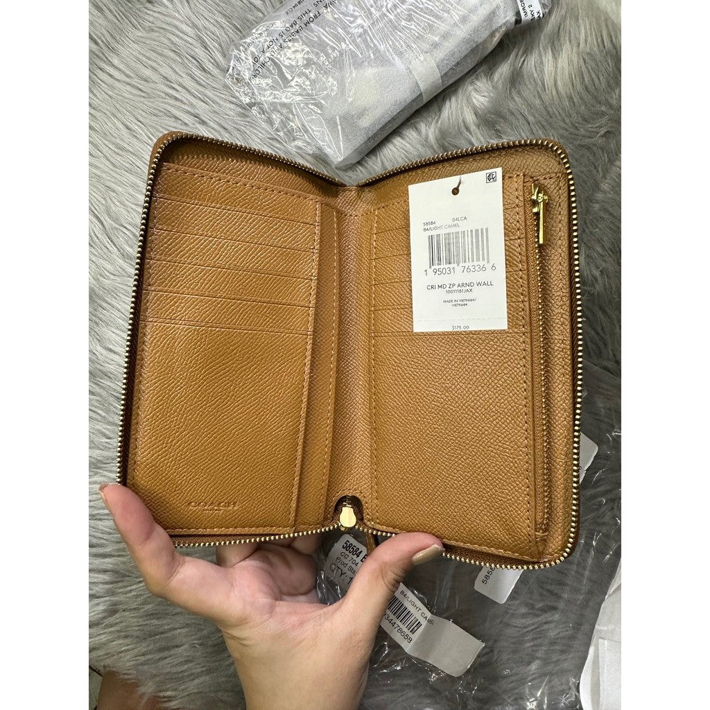 ORIG & IMPORTED CCH Medium Zip Around Wallet