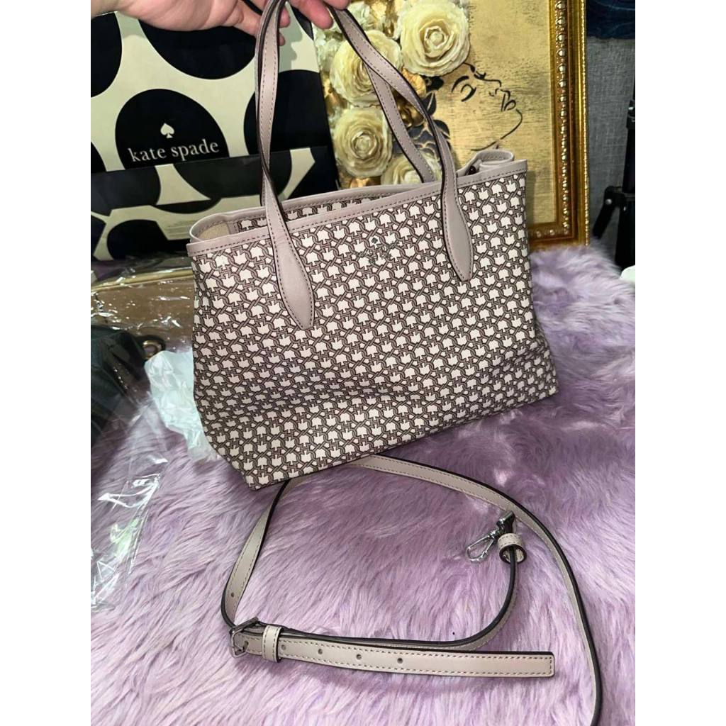 ORIG Preloved KS Link Mini Tote Beige Bag