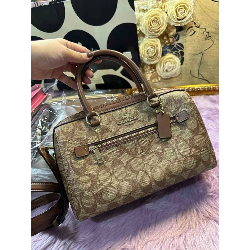 ORIG Preloved CCH Rowan Satchel Khaki Brown Bag