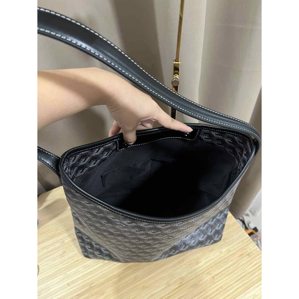 ORIG Preloved Cristy Ng Alesso Large Hobo Bag Black