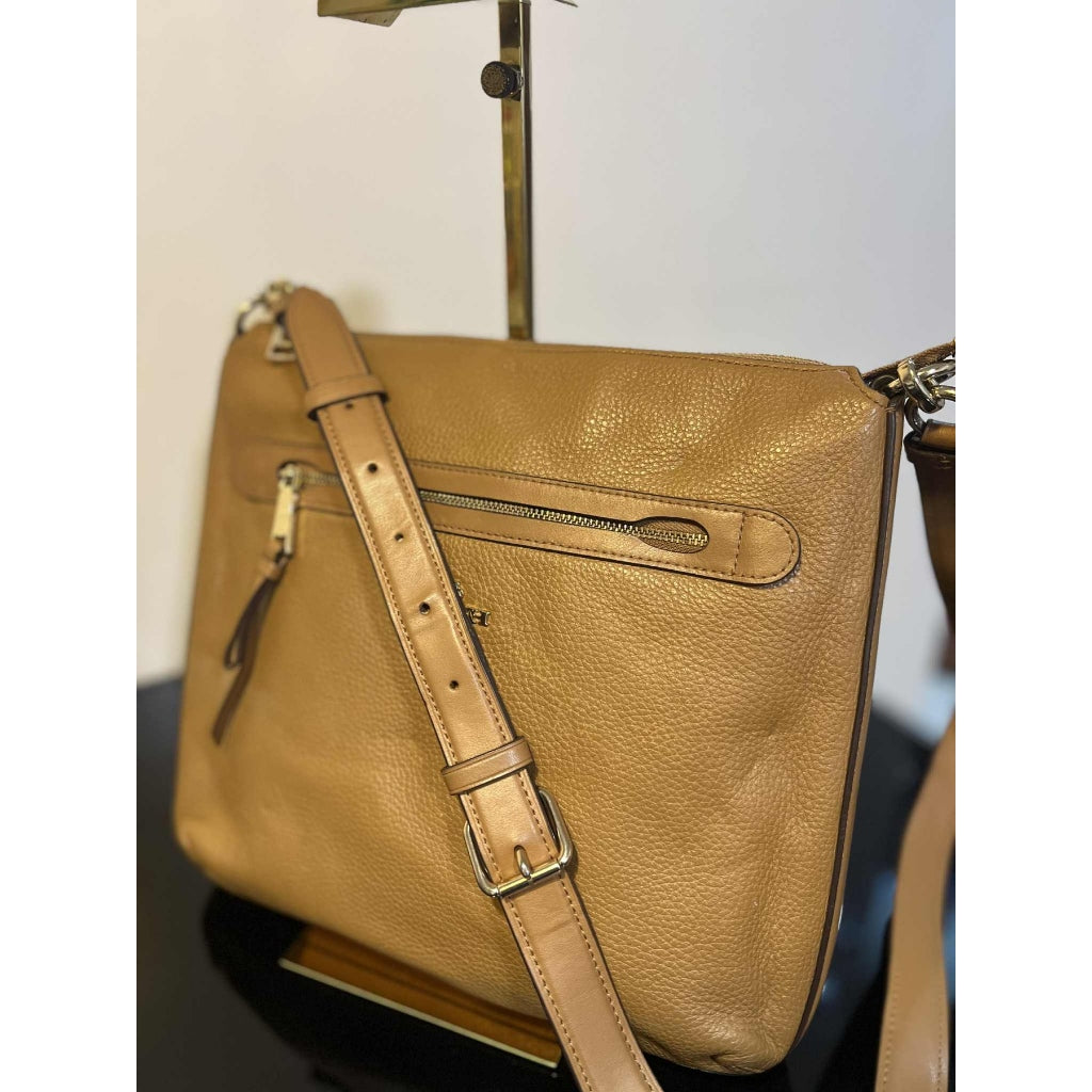 ORIG Preloved CCH Mae File Crossbody Medium Brown Bag