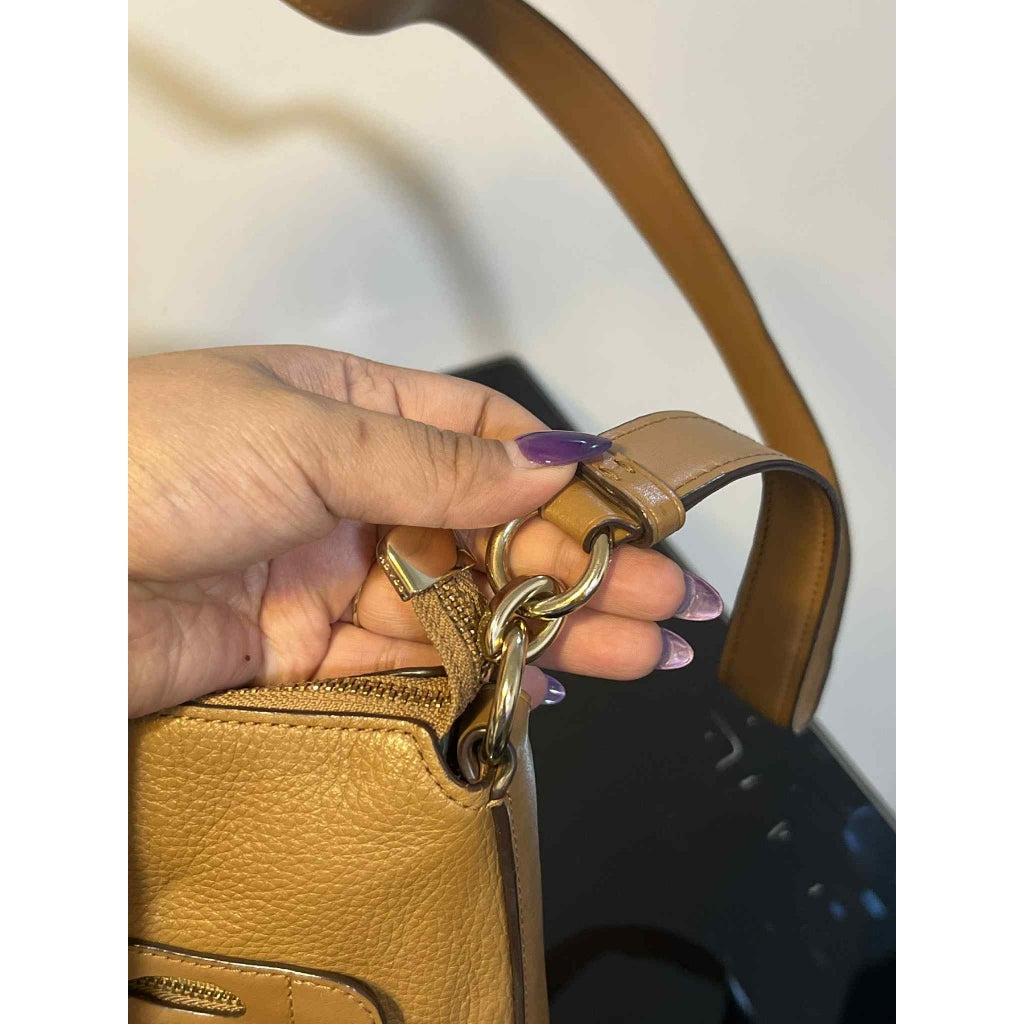 ORIG Preloved CCH Mae File Crossbody Medium Brown Bag