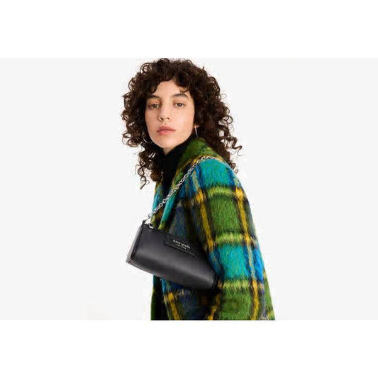 ORIG & IMPORTED KS Label Pochette Small Shoulder Black Bag