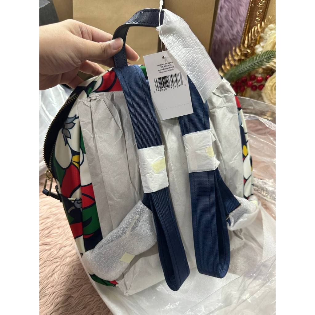 ORIG & IMPORTED KS Dawn Breezy Floral Medium Nylon Backpack