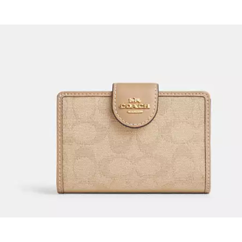 ORIG & IMPORTED CCH MEDIUM CORNER ZIP BIFOLD WALLET