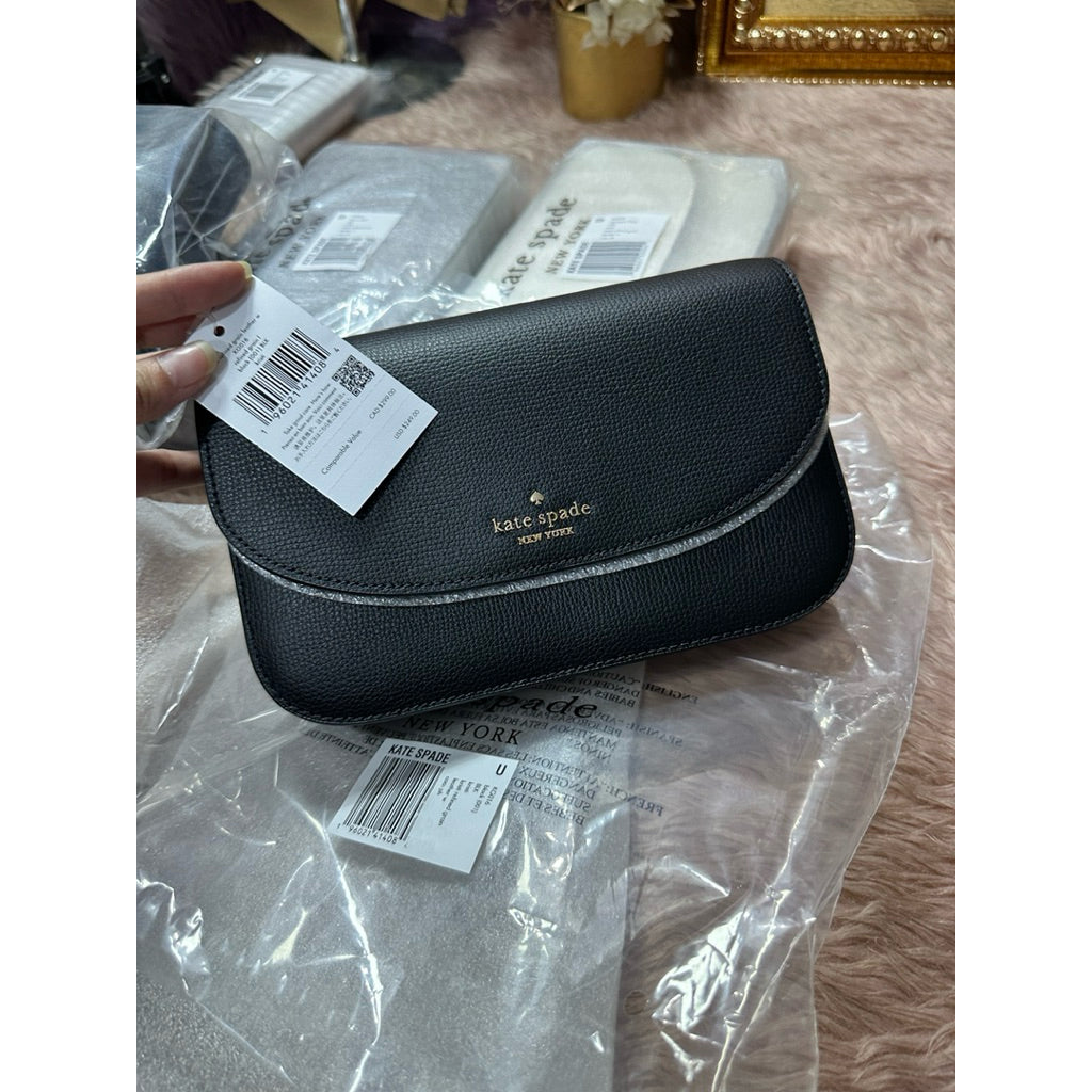 AUTHENTIC/ORIGINAL KS Kristi Crossbody Small Bag White/Black