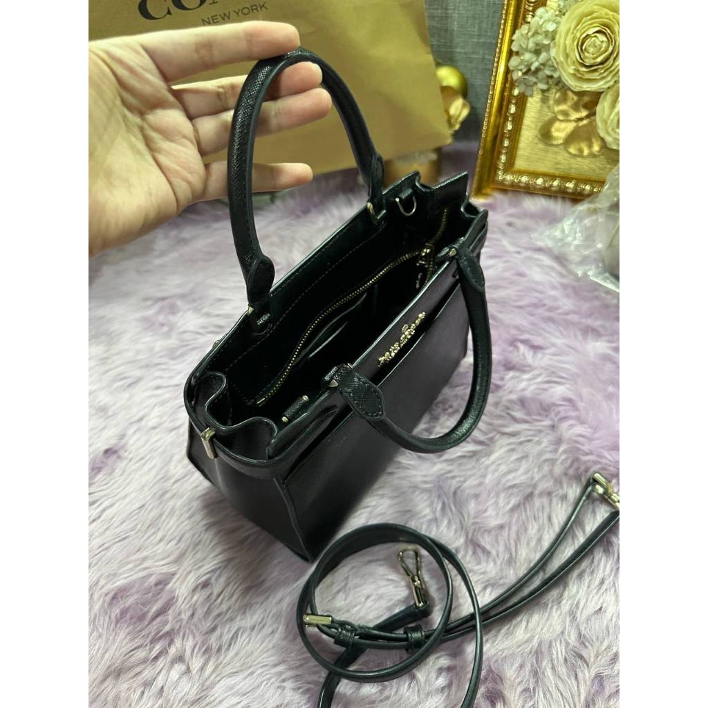 ORIG Preloved KS Staci Small Satchel Bag Black