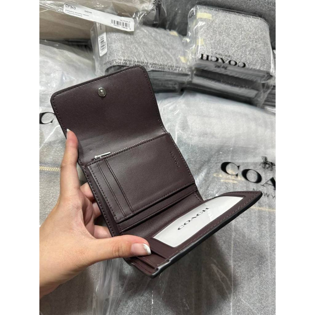 ORIG & IMPORTED CCH NEW Small Trifold Card Wallet