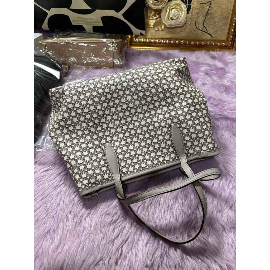 ORIG Preloved KS Link Mini Tote Beige Bag