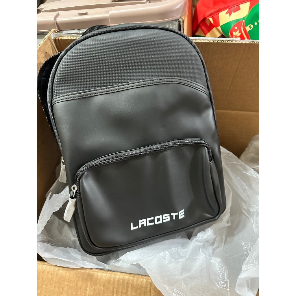 ORIG & IMPORTED LCT Men's Ultimum Logo Petit Piqué Backpack Large Bag
