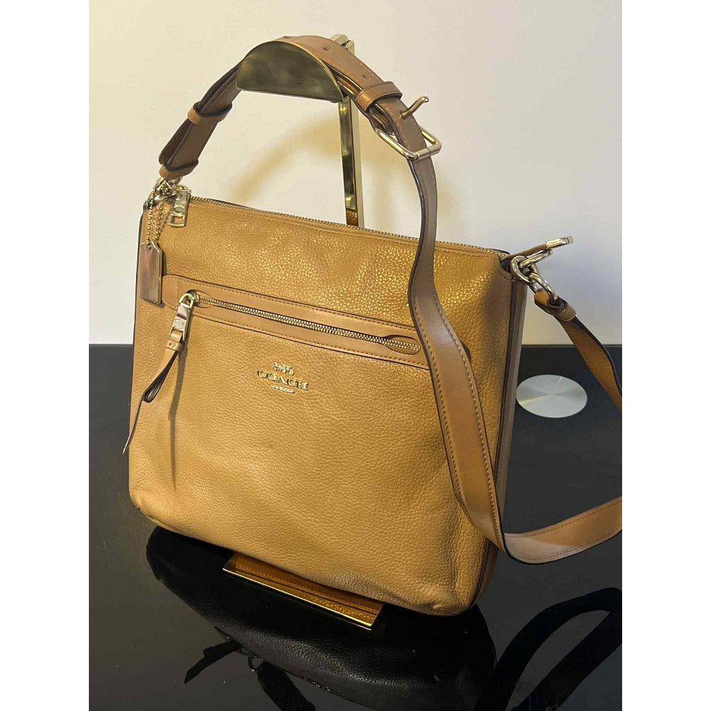 ORIG Preloved CCH Mae File Crossbody Medium Brown Bag