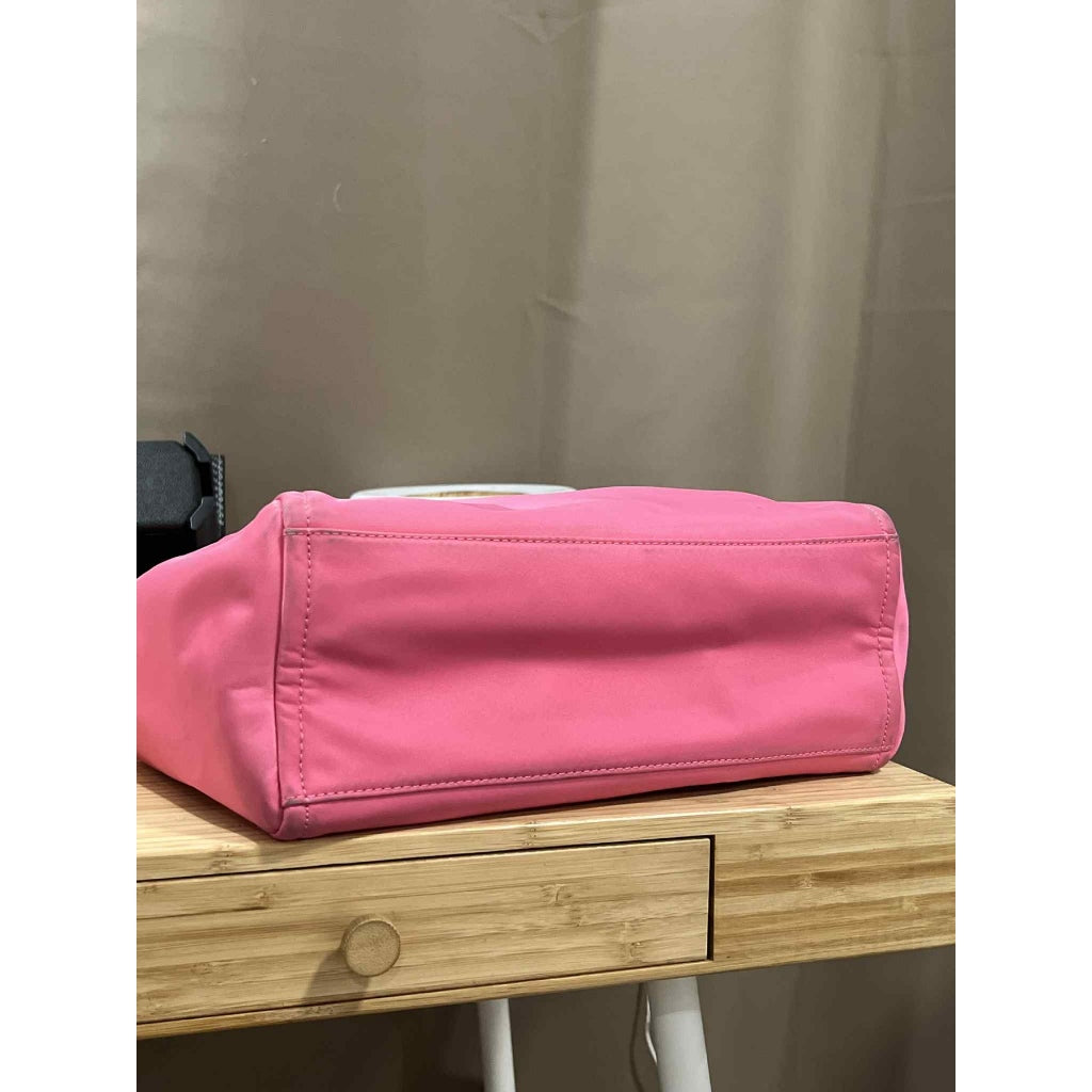 ORIG Preloved KS Chelsea Medium Satchel Pink Nylon Bag