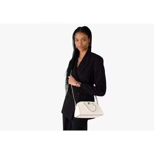 AUTHENTIC/ORIGINAL KS Phoebe East West Satchel White Bag
