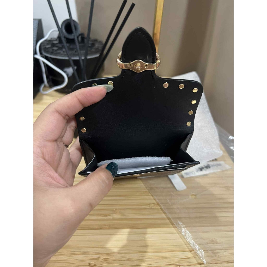 ORIG & IMPORTED CCH Georgie Small Wallet In Colorblock Signature Canvas With Rivets