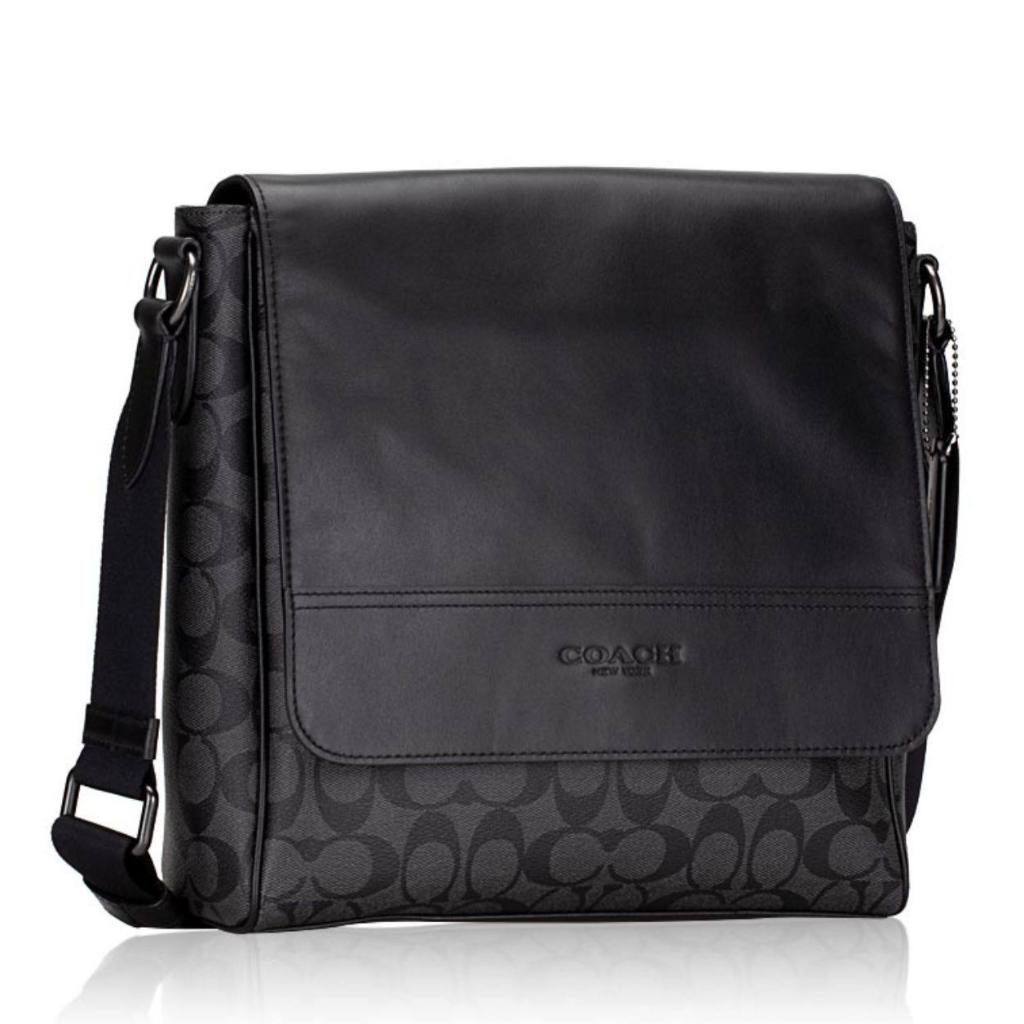ORIG & IMPORTED CCH Houston Map Bag In Signature Canvas Men Bag Black