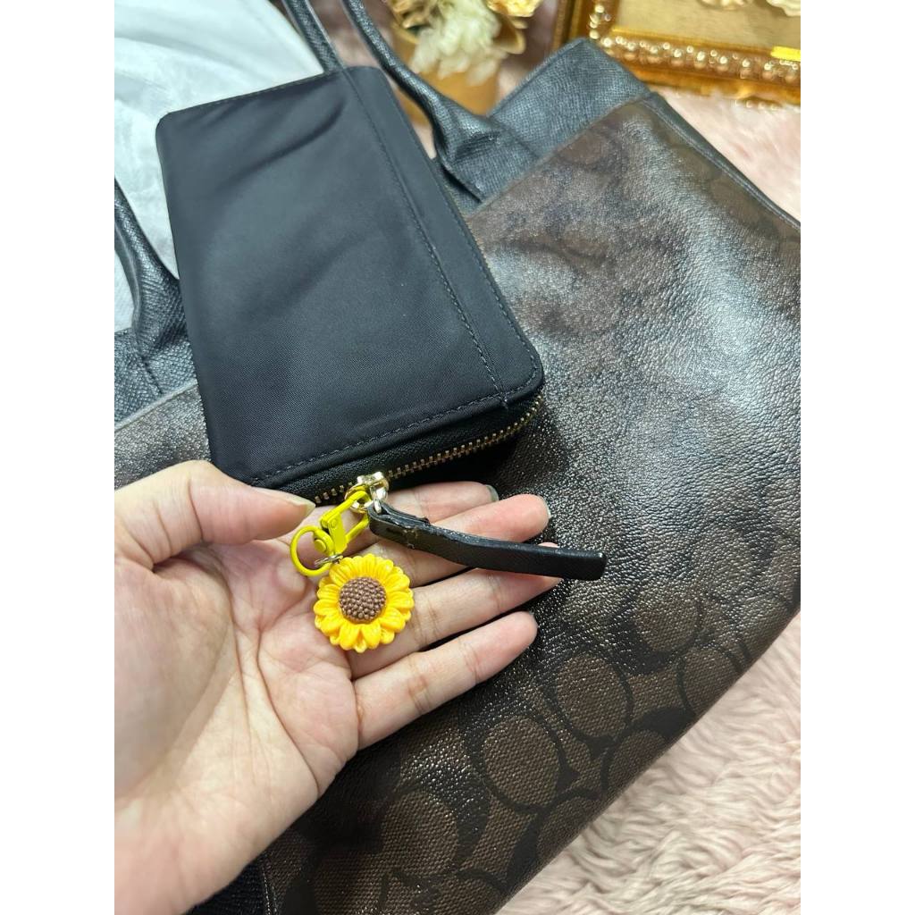 ORIG Preloved KS Blake Avenue Neda Nylon Long Black Wallet