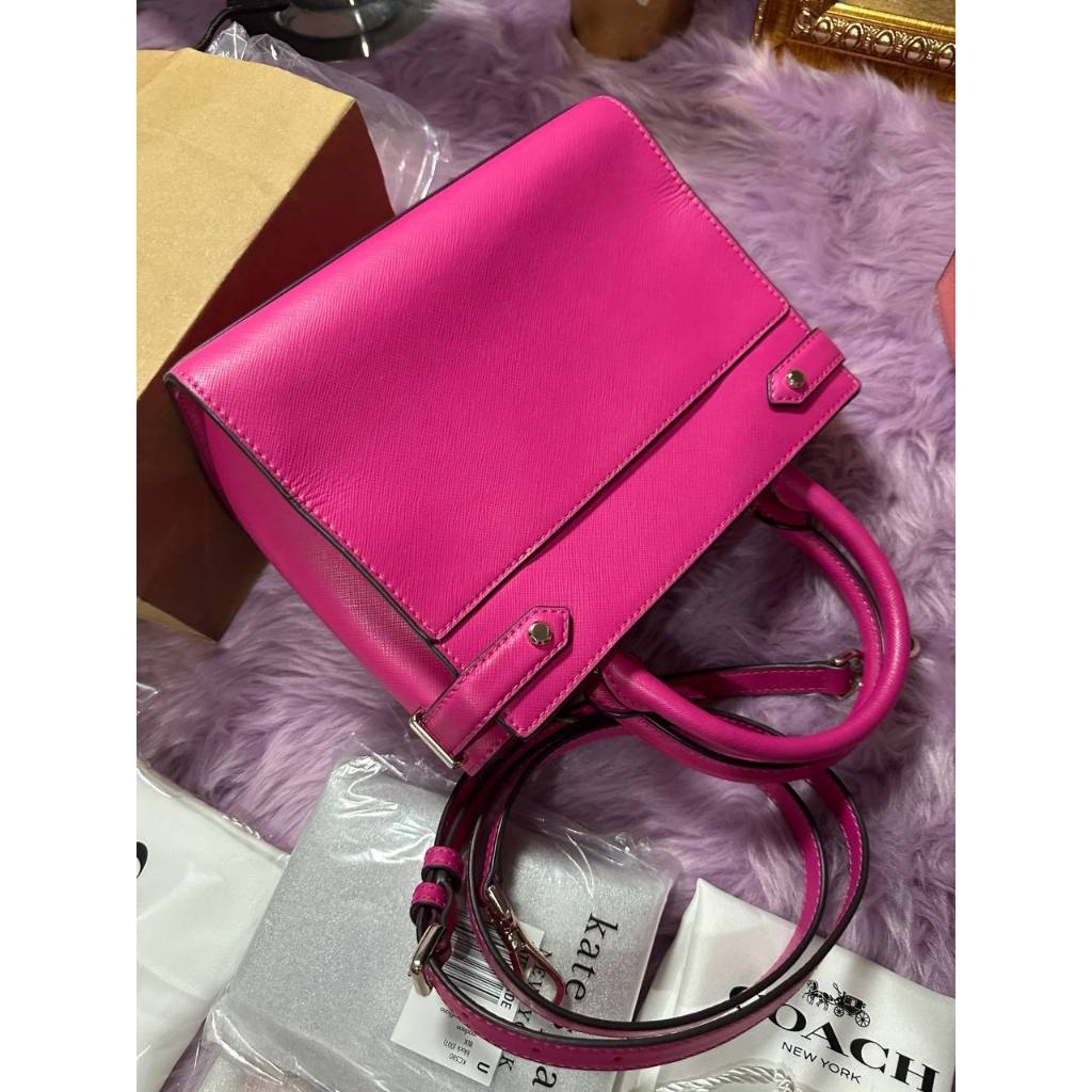 ORIG Preloved KS Staci Small Satchel Bag Pink