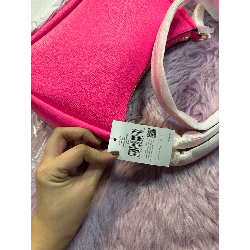 ORIG & IMPORTED KS Kayla Small Convertible Shoulder Bag Pink
