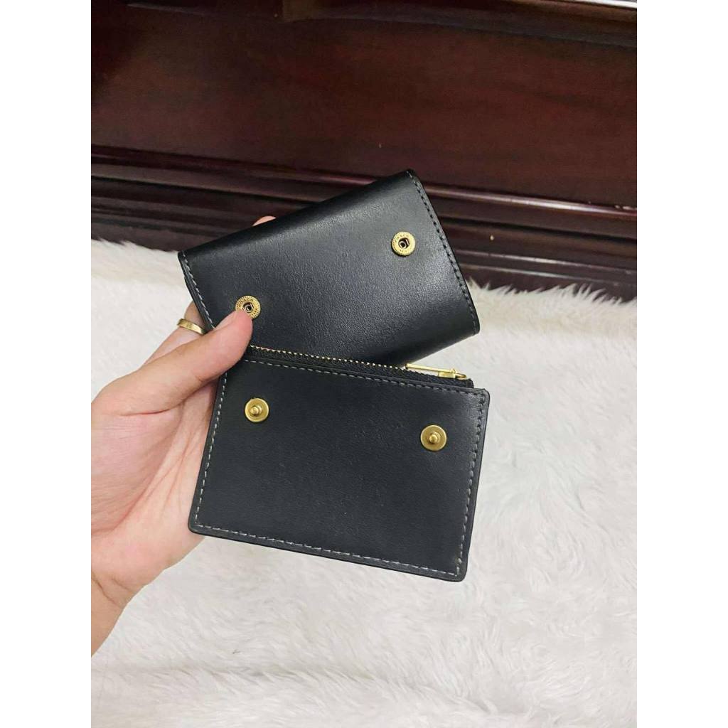 ORIG & IMPORTED CCH Essential Small Retail Card Holder Black Dual Wallet