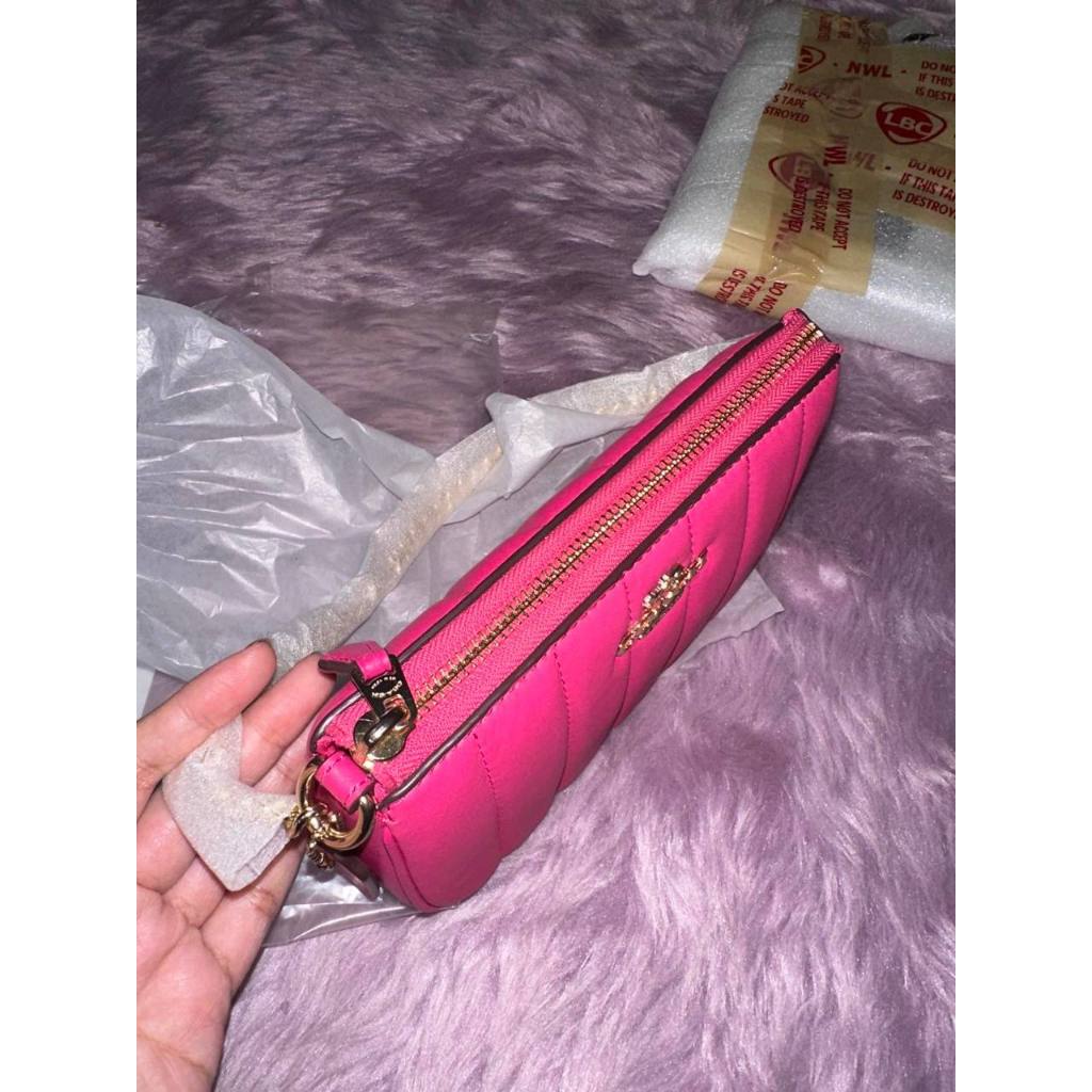 ORIG & IMPORTED RARE CCH Nolita 19 Chain Quilted Pink Small Bag