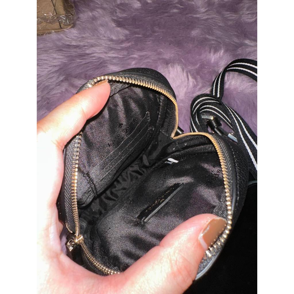 ORIG Preloved KS Rosie North South Phone Black Bag with Wallet