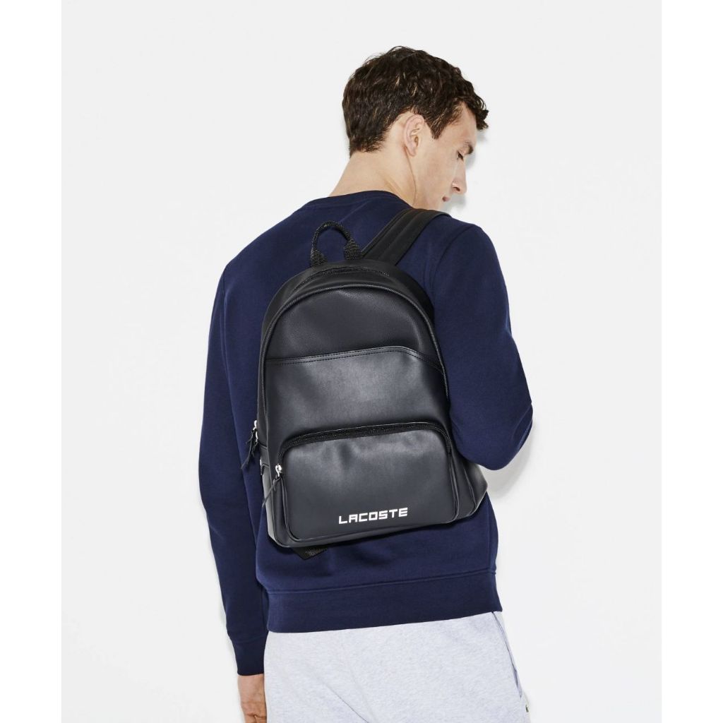 ORIG & IMPORTED LCT Men's Ultimum Logo Petit Piqué Backpack Large Bag