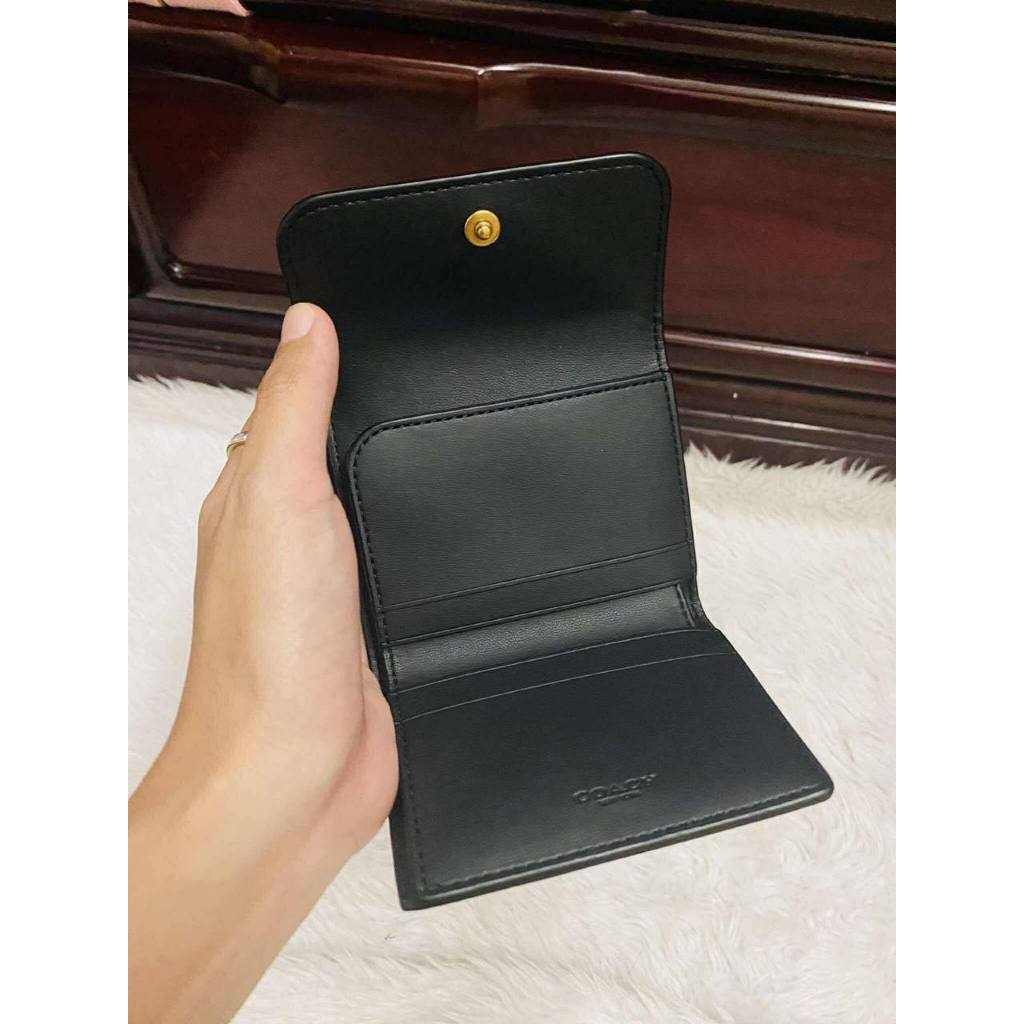 ORIG & IMPORTED CCH Essential Small Retail Card Holder Black Dual Wallet