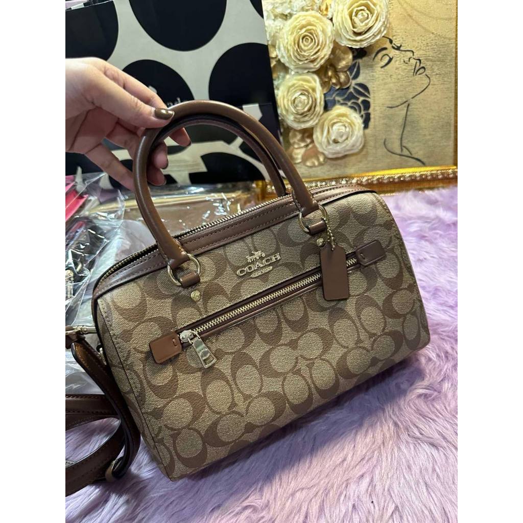 ORIG Preloved CCH Rowan Satchel Khaki Brown Bag