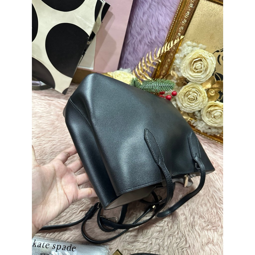ORIG Preloved KS Harper Satchel Black Bag