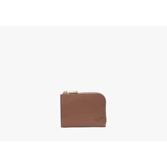 ORIG & IMPORTED KS Devin Zip Card Case Brown Wallet