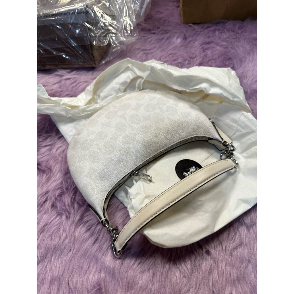 ORIG & IMPORTED CCH Mini Payton Bag In Signature Canvas White