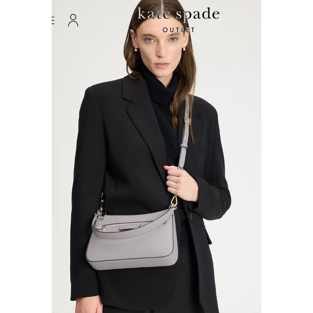 ORIG & IMPORTED KS HUDSON Convertible Crossbody Gray Bag