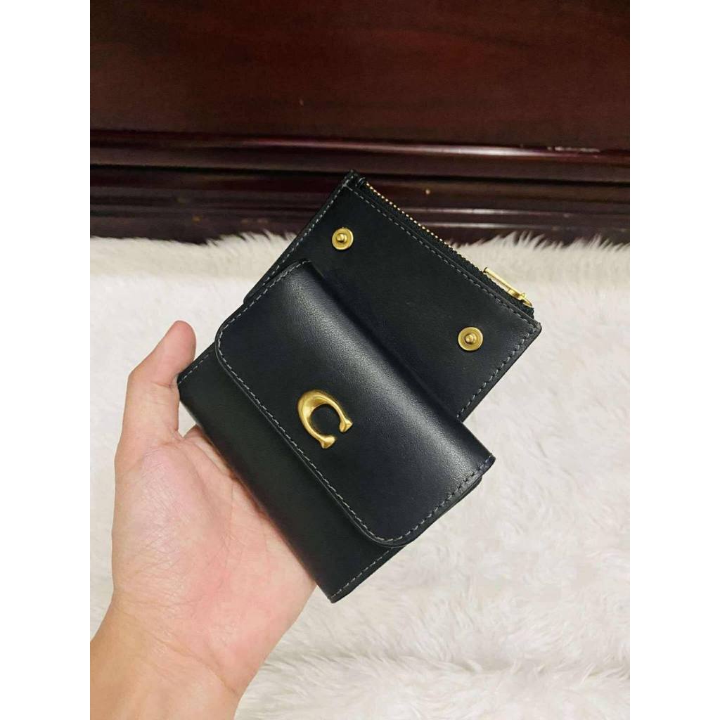 ORIG & IMPORTED CCH Essential Small Retail Card Holder Black Dual Wallet