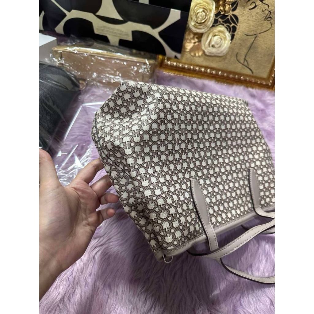 ORIG Preloved KS Link Mini Tote Beige Bag