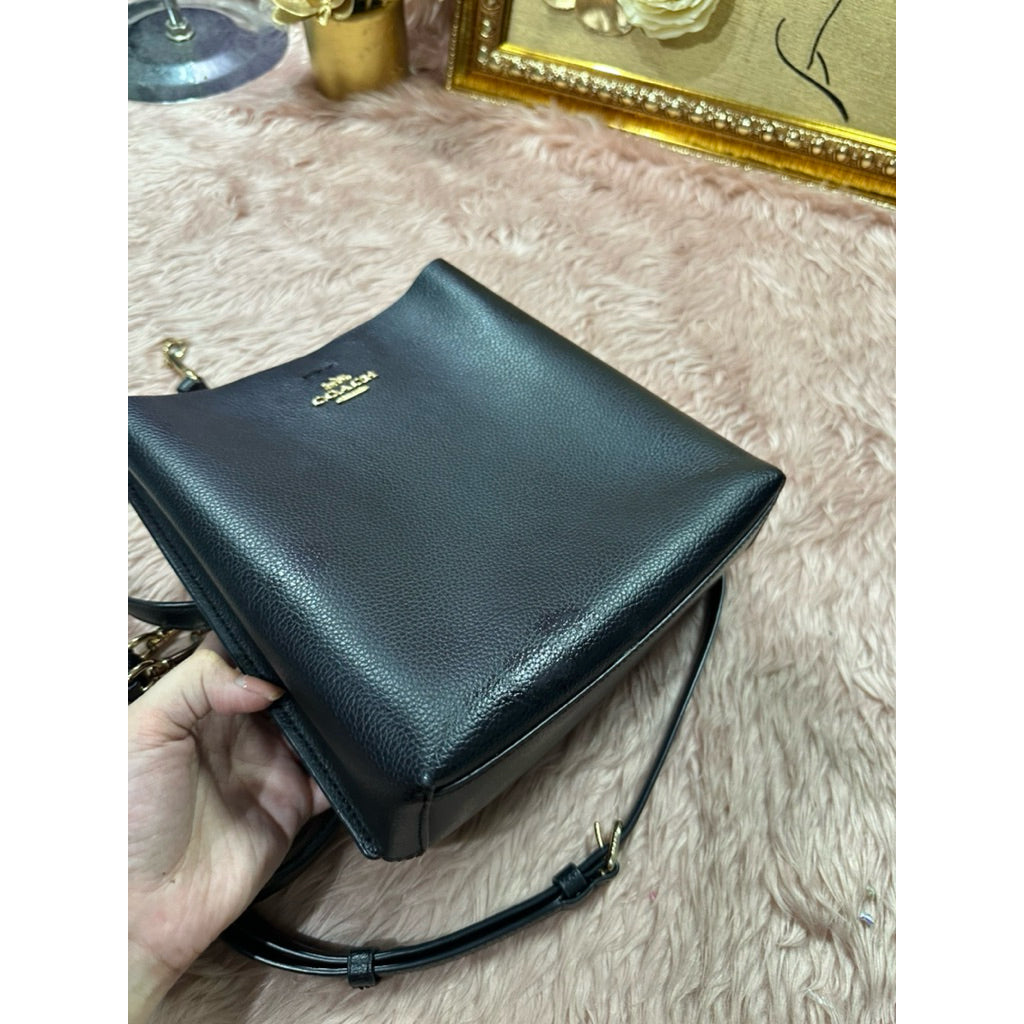 ORIG Preloved CCH Small Town Bucket Black Bag