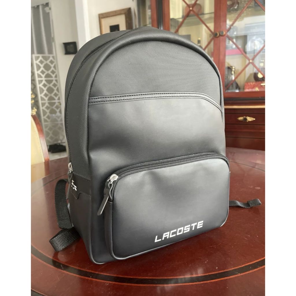 ORIG & IMPORTED LCT Men's Ultimum Logo Petit Piqué Backpack Large Bag