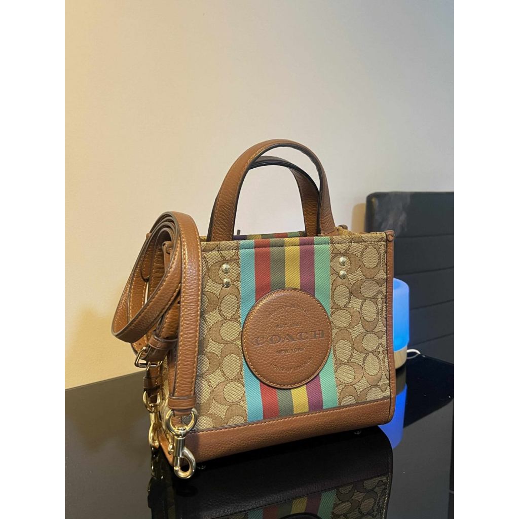 ORIG Preloved CCH Dempsey Tote 22 Small Brown Bag