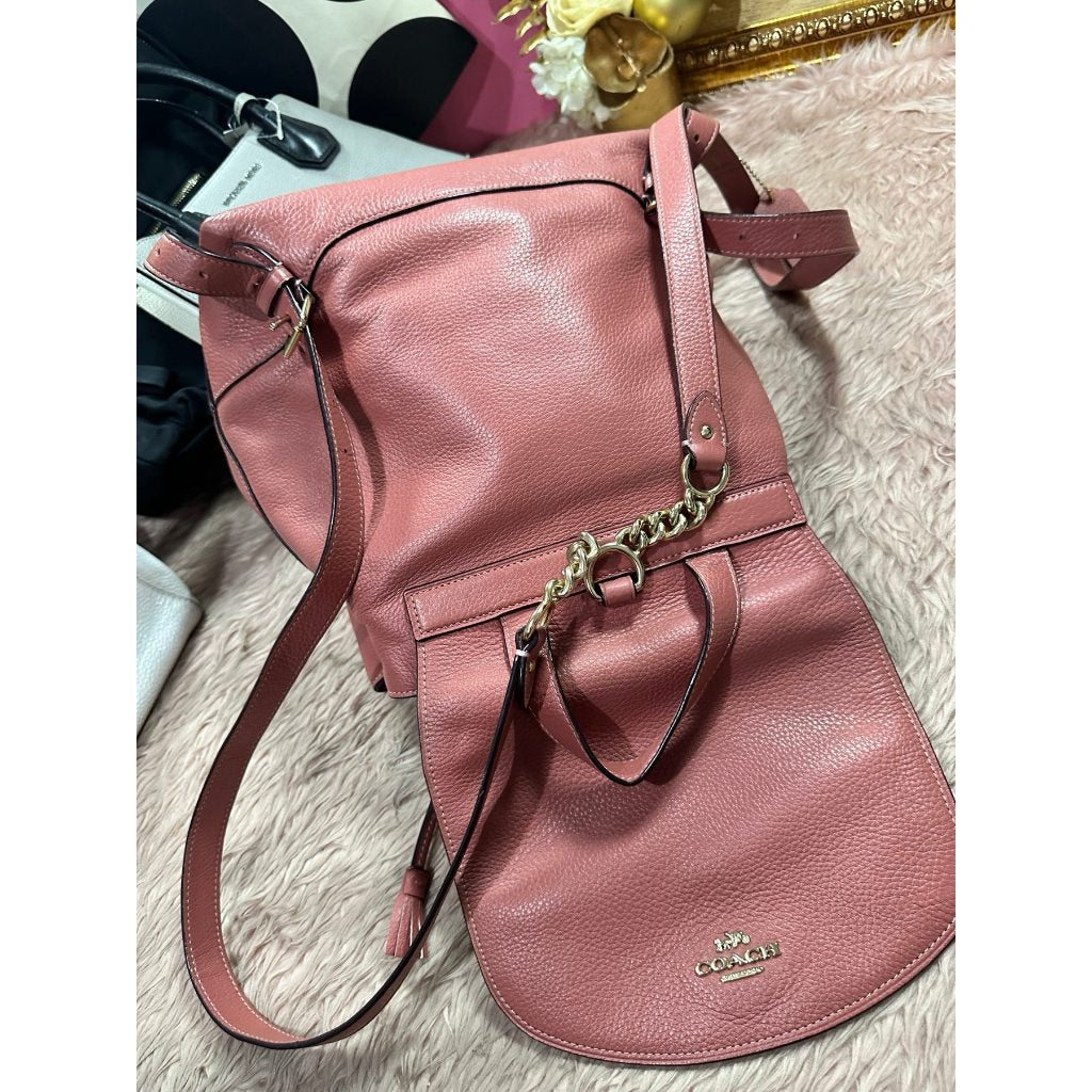 ORIG Preloved CCH Elle Medium Pink Backpack Bag