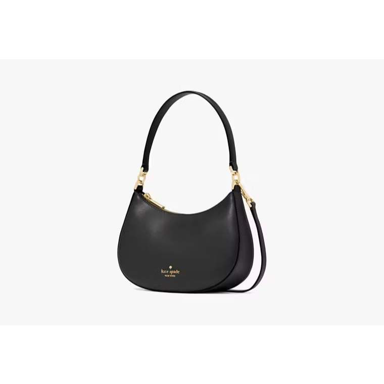 AUTHENTIC/ORIGINAL KS Paige Convertible Shoulder Crossbody Small Black Bag