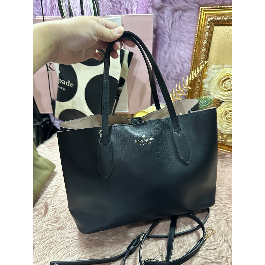 ORIG Preloved KS Harper Satchel Black Bag
