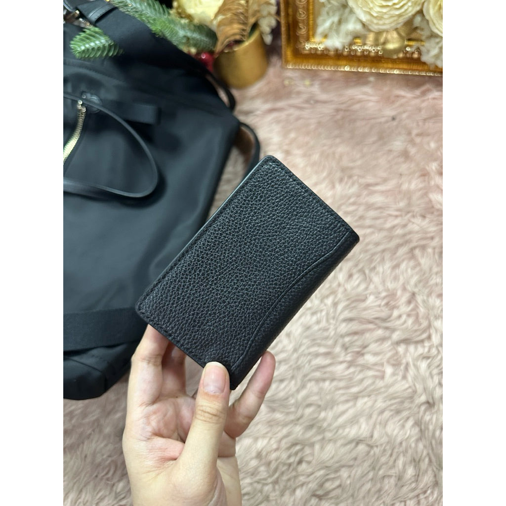 ORIG & IMPORTED CCH ID Wallet In Signature Canvas Small Men Card Holder Wallet