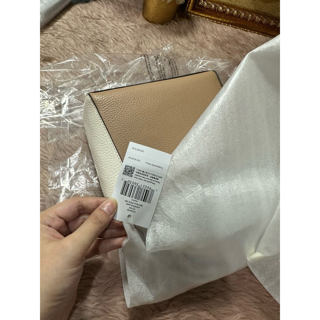 AUTHENTIC/ORIGINAL KS Monica Flap Crossbody Brown Bag
