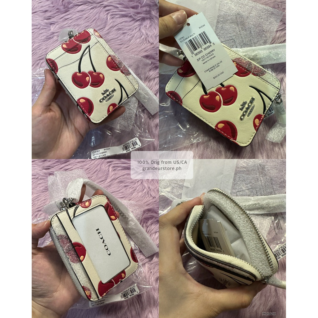 ORIG/IMPORTED ❤️ CCH ZIP CARD CASE WALLET COIN PURSE