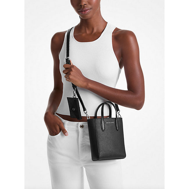 ORIG & IMPORTED MK Vincent Extra-Small XS Crossbody Bag With Card Case Wallet Black