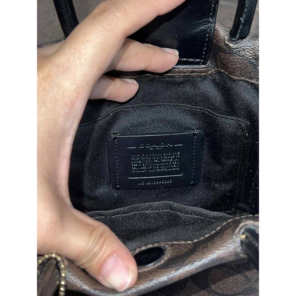 ORIG Preloved CCH RARE Mini Cally Crossbody Small Brown Bag