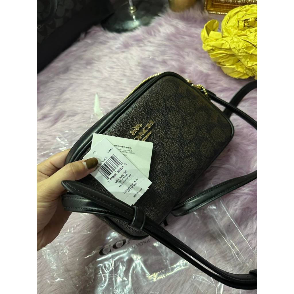 ORIG & IMPORTED CCH Mini Jamie Camera Bag In Signature Canvas Walnut Brown
