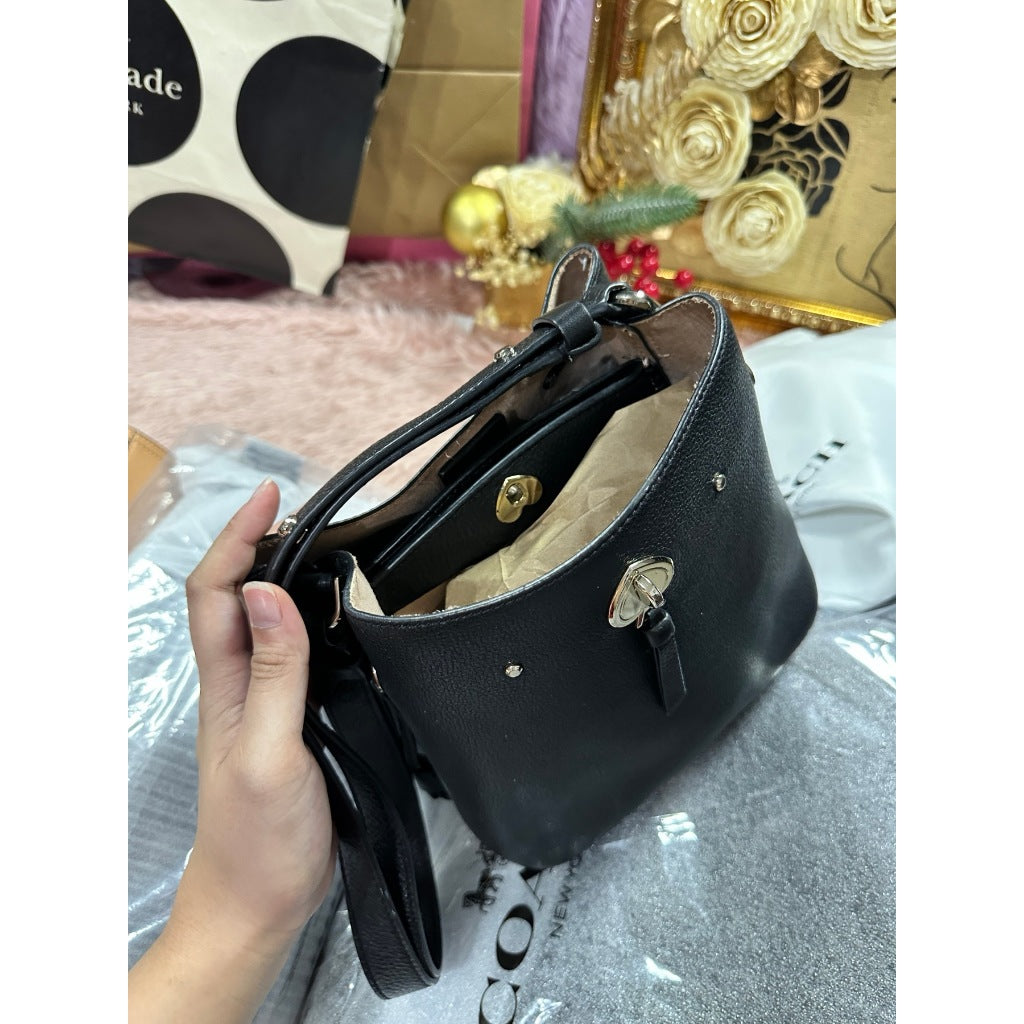 ORIG Preloved KS Marti Small Bucket Black Bag